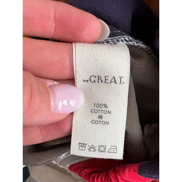 The Great. Bonfire Patchwork Shorts Sz. 2 / Medium - Picture 11 of 12